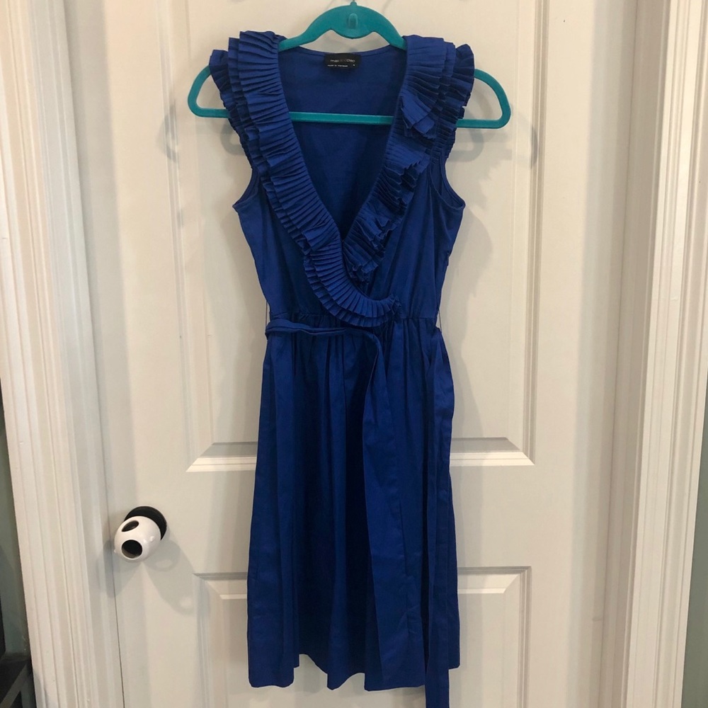 Max and Cleo dress blue/royal blue
